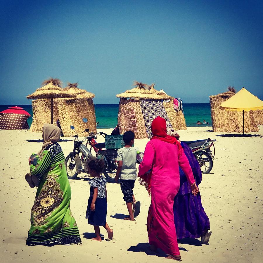 Maison Les Palmiers 300M De La Plage Aghīr Dış mekan fotoğraf
